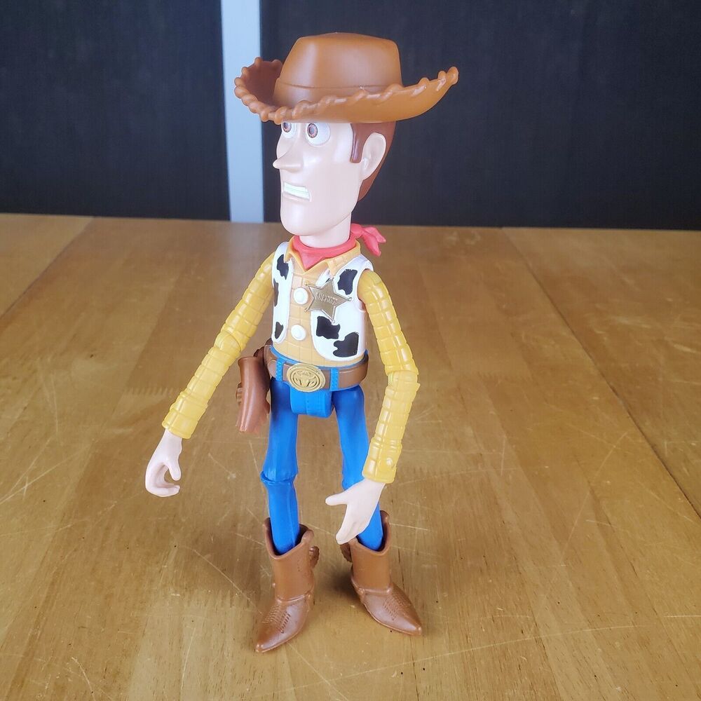 2018 Mattel Disney Pixar Woody 9" Action Figure With Removable Hat